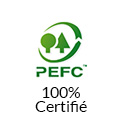 100% certifié PEFC