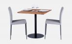 Table carre robinier