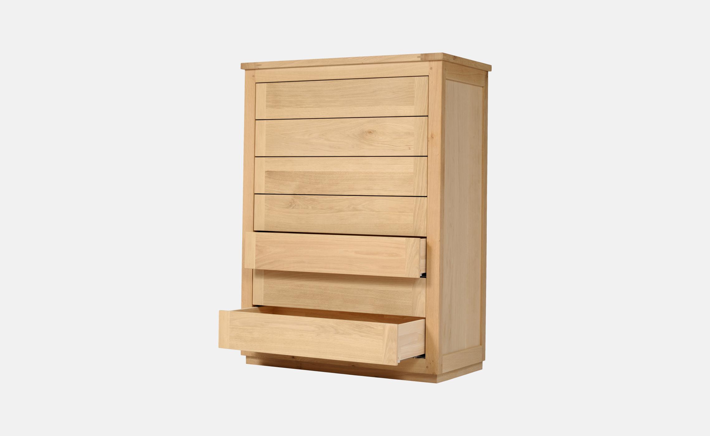 Commode contemporaine en chene massif